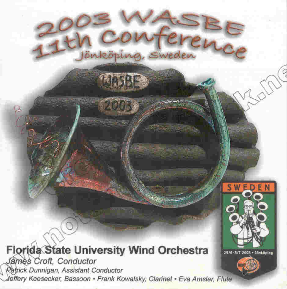 2003 WASBE Jnkping, Sweden: Florida State University Wind Orchestra - hier klicken