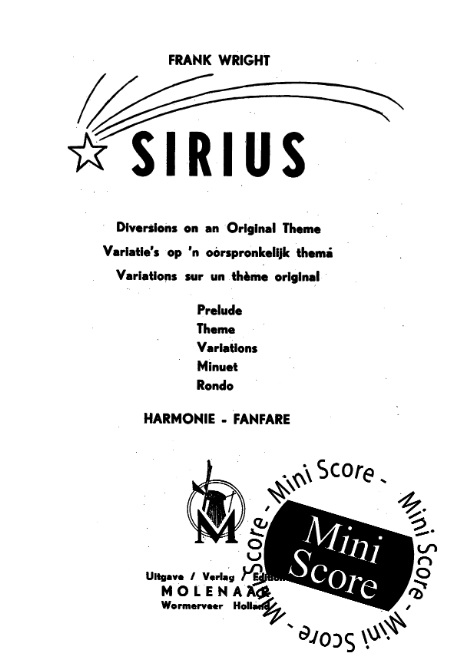 Sirius - Diversions On A Original Theme - hier klicken