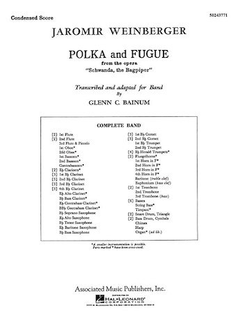 Polka and Fugue from 'Schwanda, the Bagpiper' - hier klicken