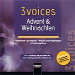 3 voices - Advent und Weihnachten - hier klicken