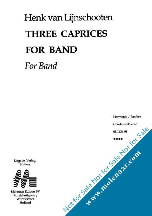 3 Caprices for Band (Three) - hier klicken