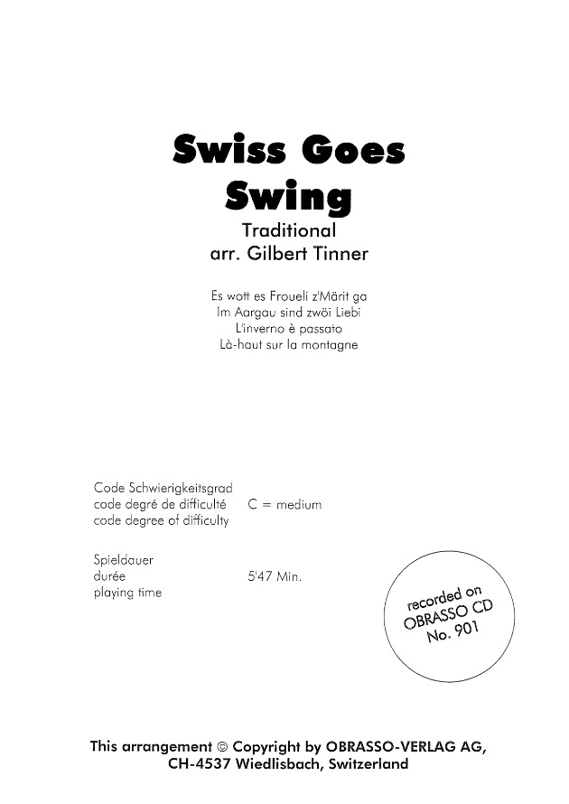 Swiss Goes Swing - hier klicken