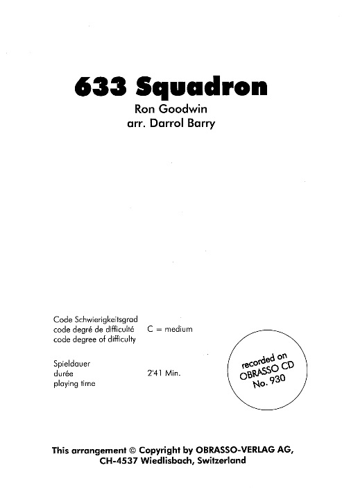 633 Squadron - click here