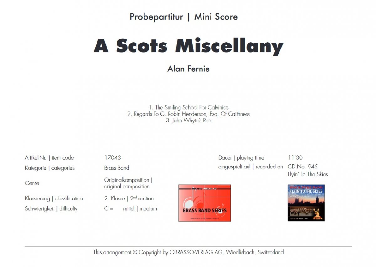 A Scots Miscellany - hier klicken