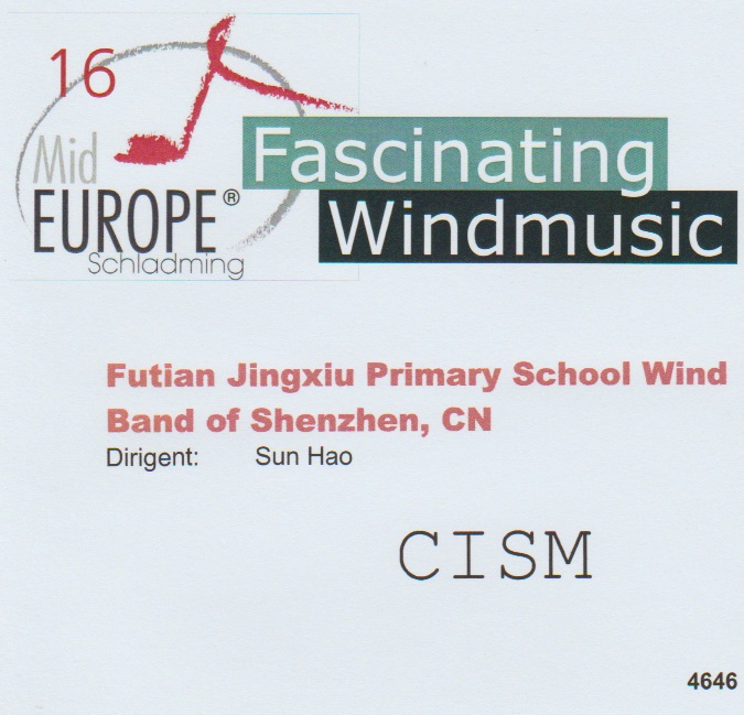 16 Mid Europe: Futian Jingxiu Primary School Wind Band of Shenzhen - hier klicken