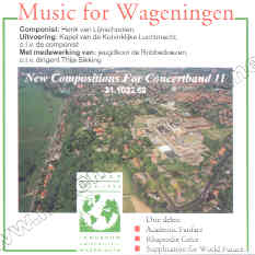 New Compositions for Concert Band #11: Music for Wageningen - hier klicken