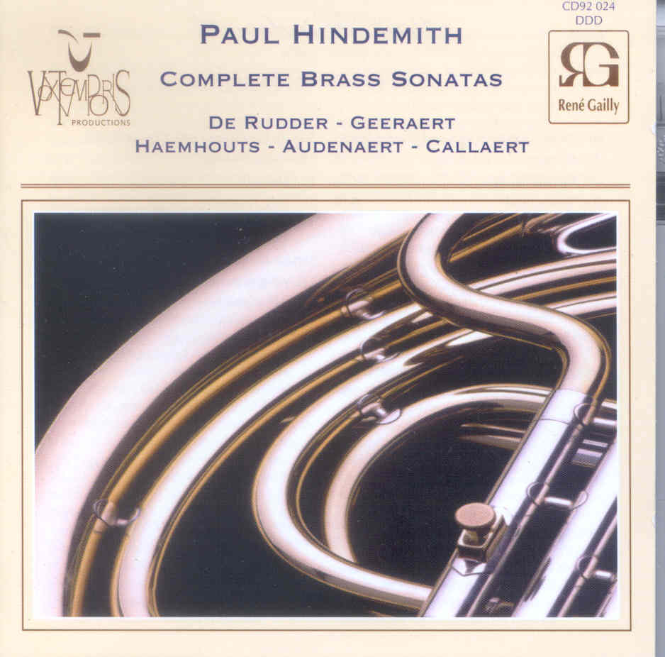 Paul Hindemith Complete Brass Sonatas - hier klicken