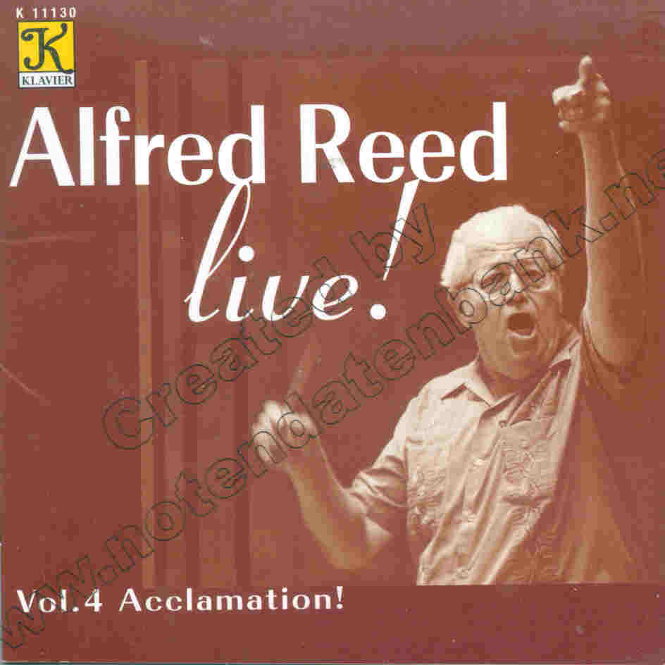 Alfred Reed Live #4: Acclamation - hier klicken
