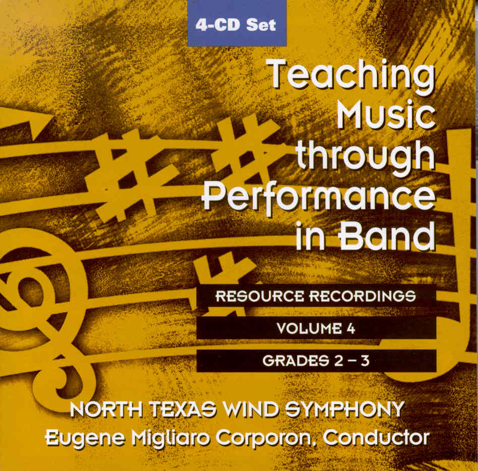 Teaching Music through Performance in Band #4, Grade 2 and 3 - click here
