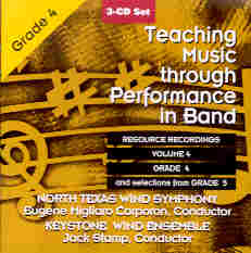 Teaching Music through Performance in Band #4, Grade 4 - klik hier