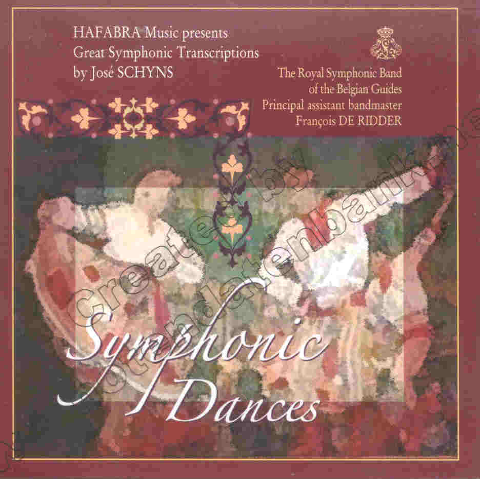 Hafabra Music presents: Great Symphonic Transcriptions by Jos Schyns 'Symphonic Dances' - hier klicken