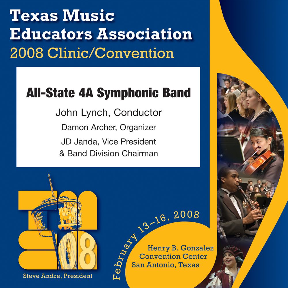 2008 Texas Music Educators Association: All-State 4A Symphonic Band - hier klicken