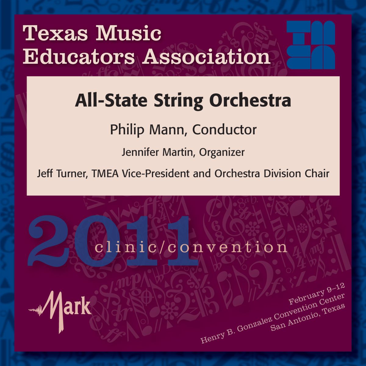 2011 Texas Music Educators Association: All-State String Orchestra - hier klicken
