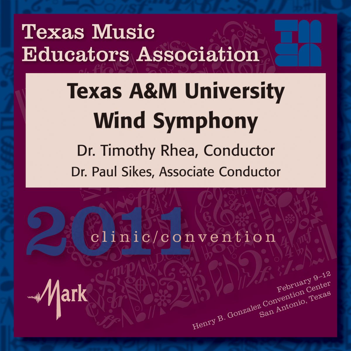 2011 Texas Music Educators Association: Texas A&M Wind Symphony - hier klicken